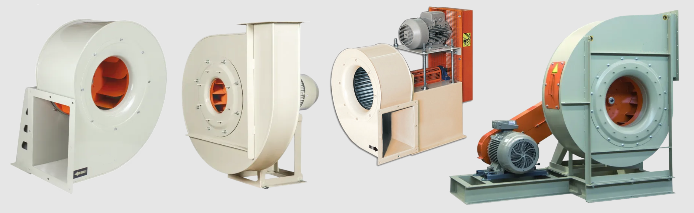 Radial fans